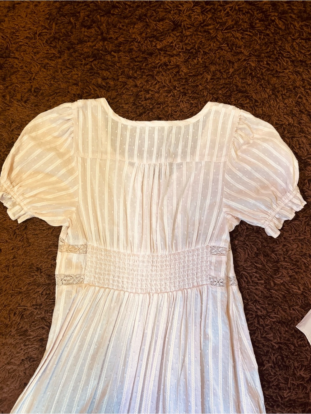 Gorgeous Washed But Not Worn American Eagle   Light Pink Dress with Slip - Picture 8 of 12